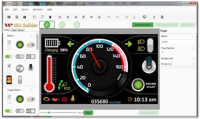 Figure3-1 Smart Display GUI Builder